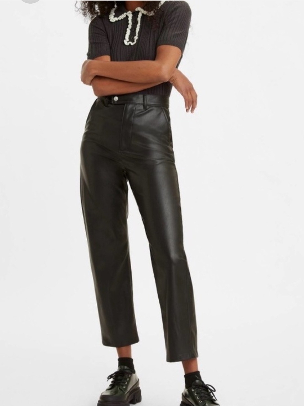 Levi's Women's Math Club Faux Leather Pants